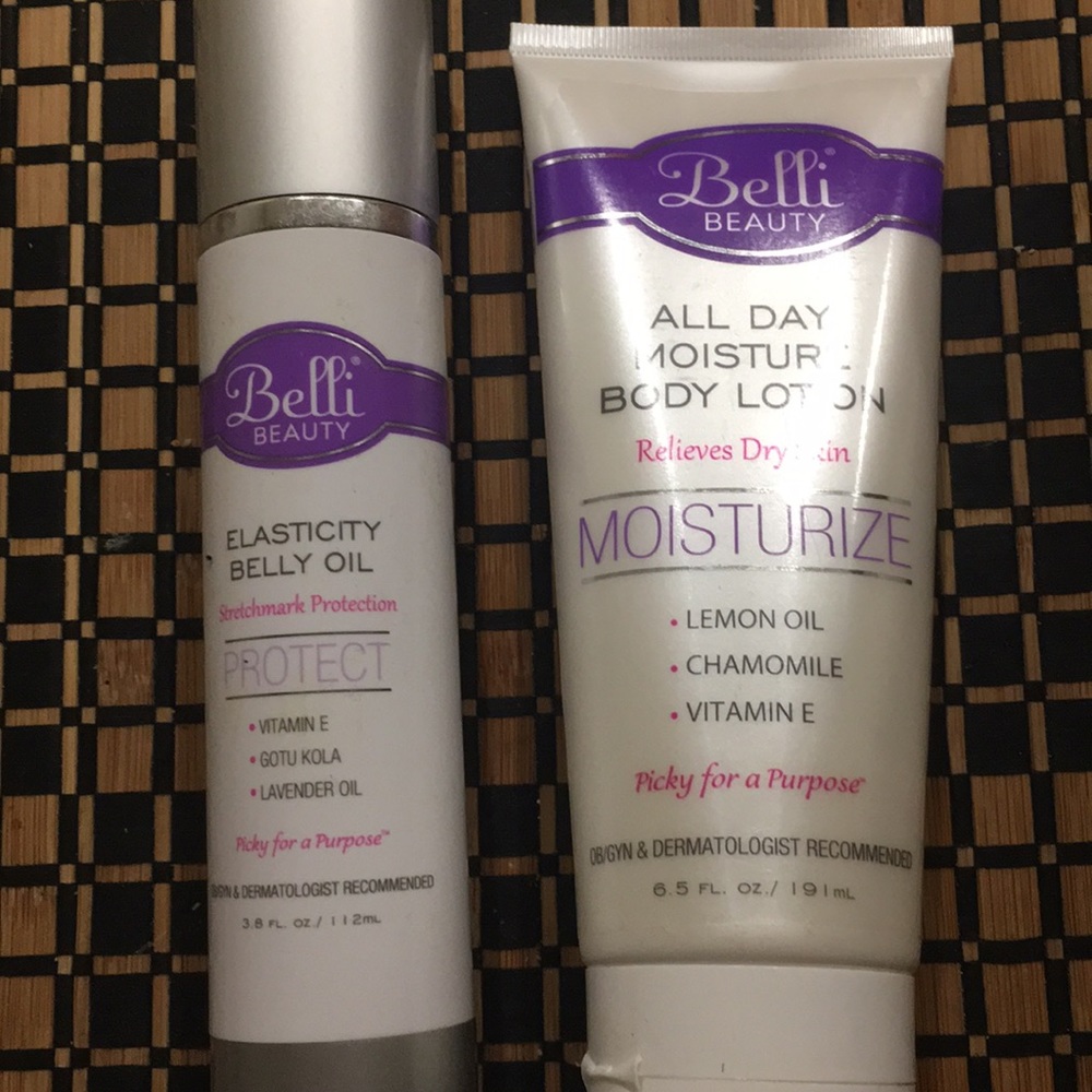 Belli beauty elasticity oil & moisture lotion